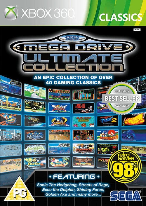 Sega Mega Drive Ultimate Collection - Classics xbox 360
