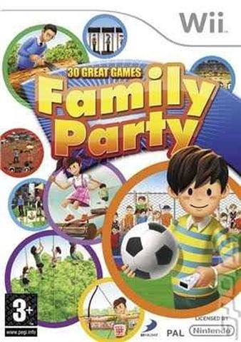Family Party Nintendo Wii