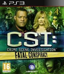 CSI - Fatal Conspiracy PlayStation 3