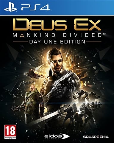 Deus Ex Mankind Divided Day one edition PlayStation 4