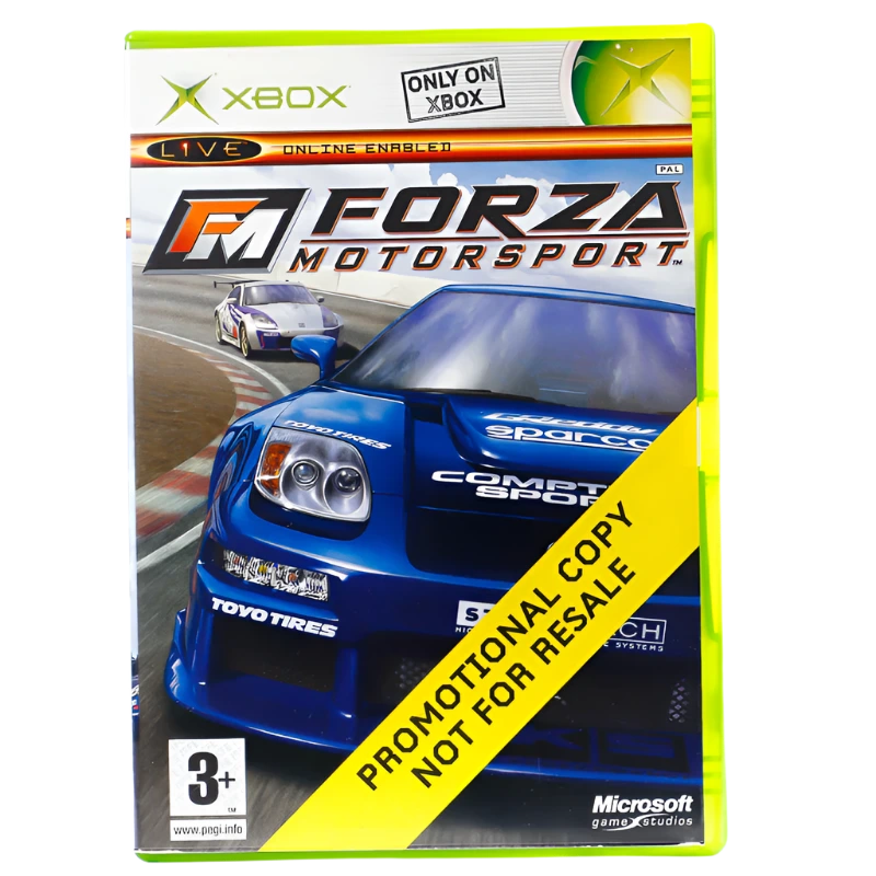 Forza Motorsport Promotional Copy Xbox original