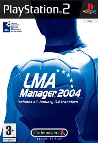 LMA Manager 2004 PlayStation 2