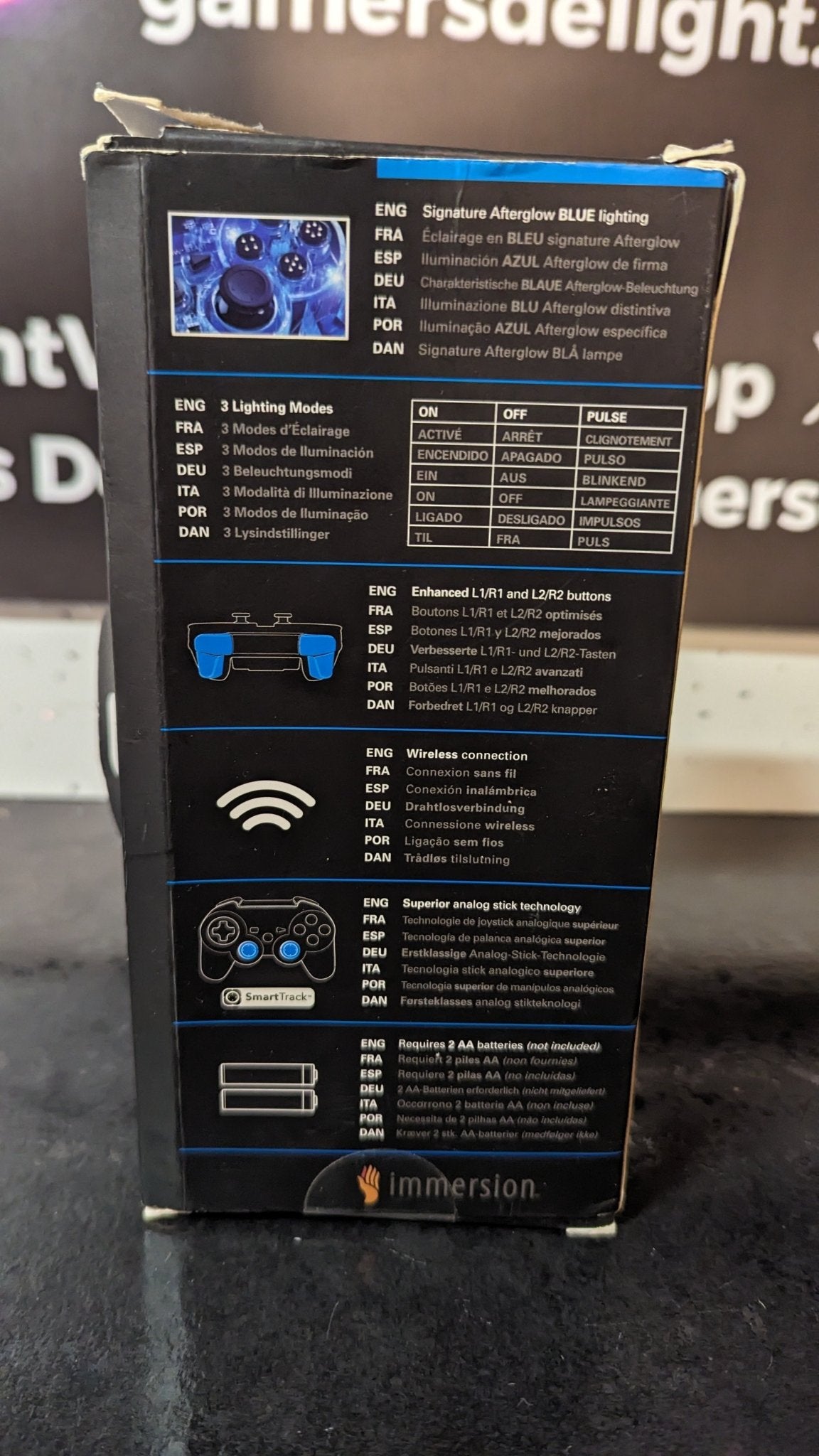 Afterglow Wireless Controller for PS3 - Gamers Delight online