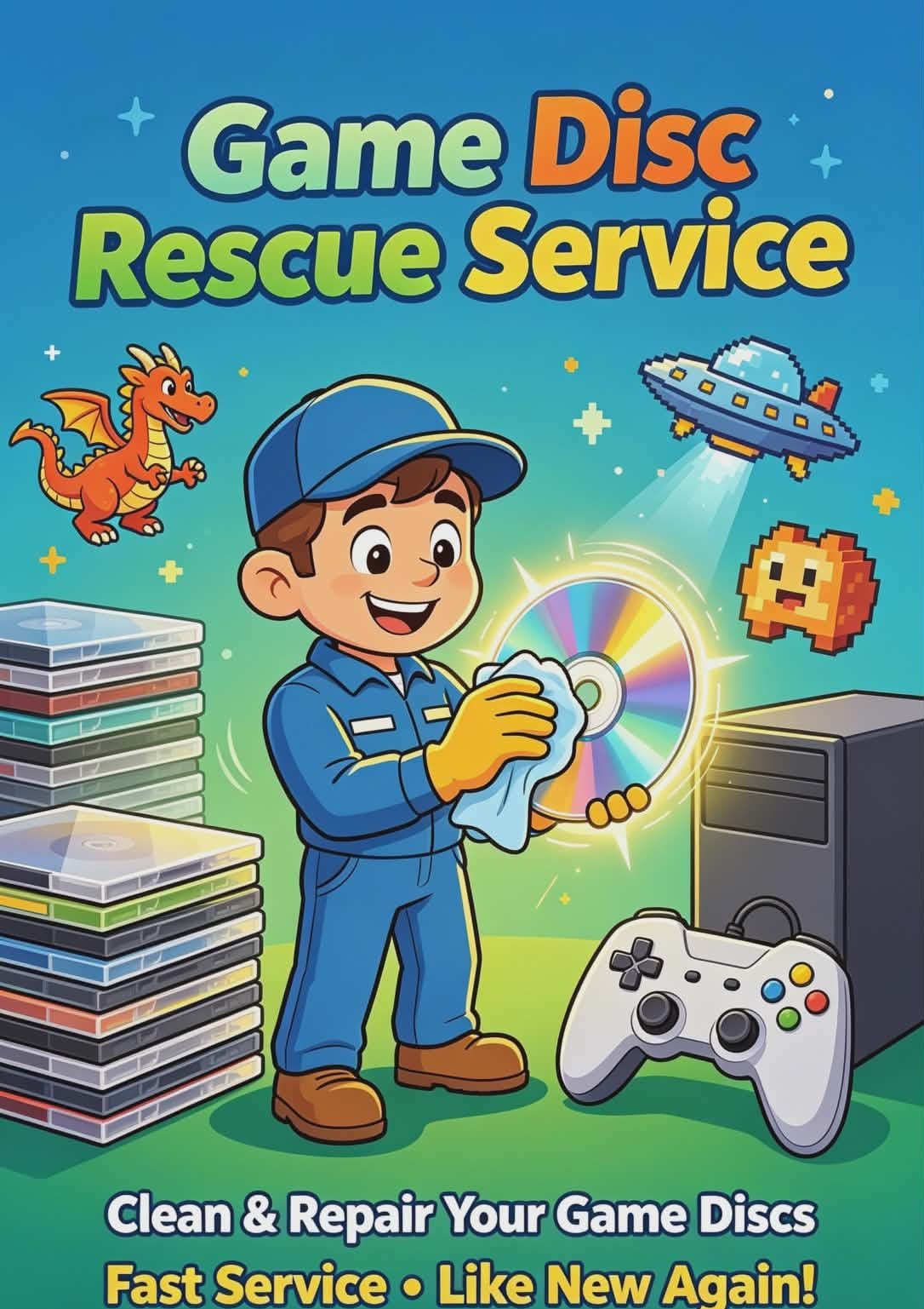 DISC CLEANING SERVICE