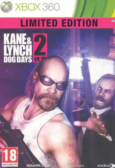 Kane & lynch 2 dog days limited edition Xbox 360