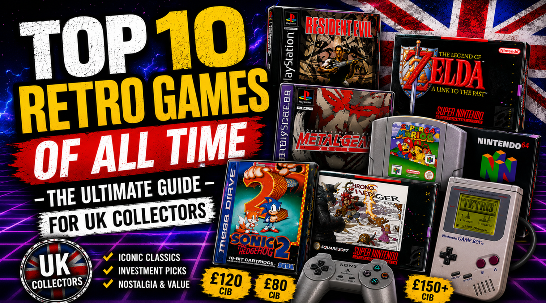 Top 10 Retro Games of All Time – The Ultimate Guide for UK Collectors