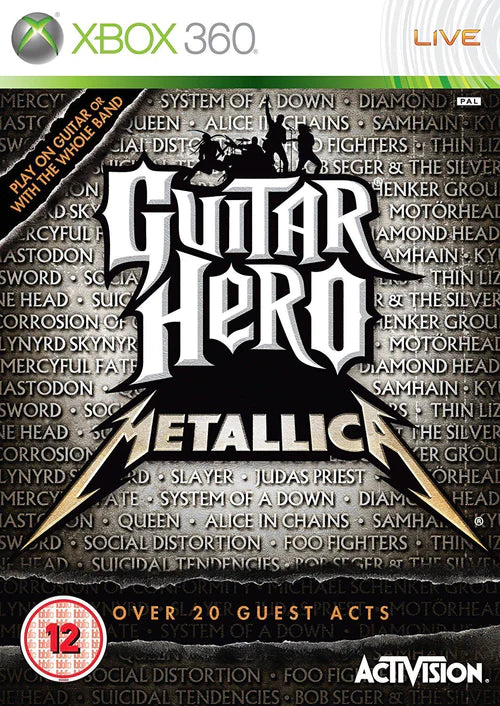 Guitar Hero Metallica - Game Only Xbox360 (promotional copy)