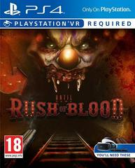 Until Dawn Rush Of Blood PlayStation 4