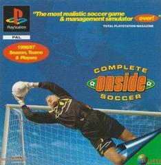 Complete Onside Soccer PlayStation 1