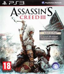 Assassin's Creed III PlayStation 3
