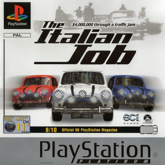 Italian Job [Platinum] PlayStation 1