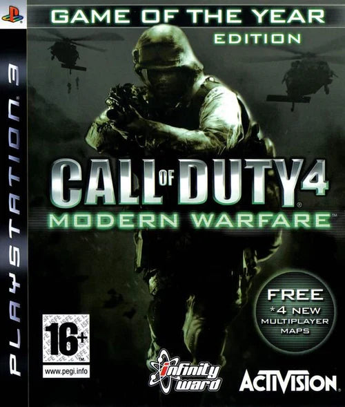 Call of Duty 4 Modern Warfare Game of The Year Edition PlayStation 3