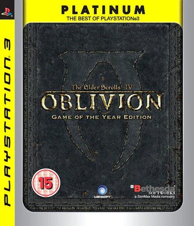The Elder Scrolls IV Oblivion - Platinum - Game of the Year Edition PlayStation 3
