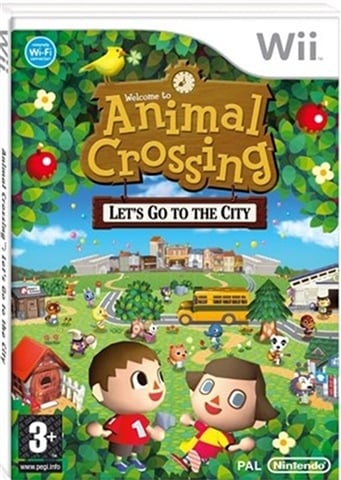 Animal Crossing Lets Go To The City Nintendo Wii