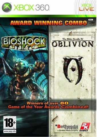 Bioshock/Elder Scrolls Oblivion Xbox 360