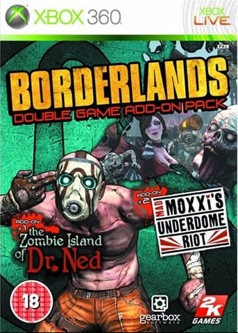 Borderlands The Zombie Island of Dr. Ned & Mad Moxxi's Xbox 360