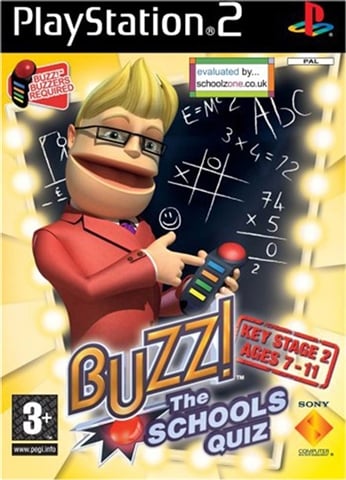 Buzz The Schools Quiz PlayStation 2