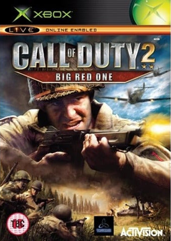 Call of Duty 2 Big Red One Xbox original