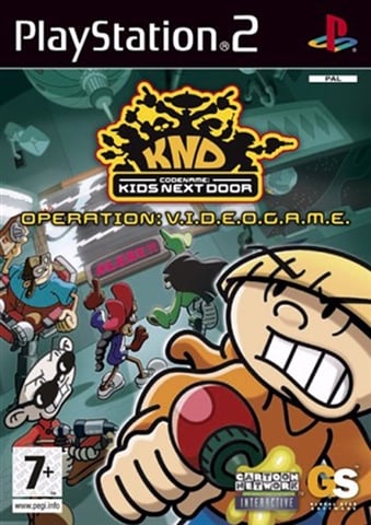 Codename Kids Next Door PlayStation 2