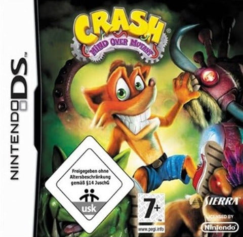 Crash Bandicoot Mind Over Mutant Nintendo DS