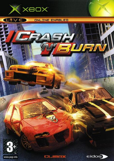 Crash N Burn Xbox original