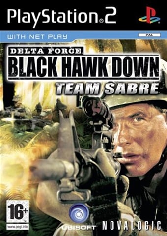 Delta Force Black Hawk Down Team Sabre PlayStation 2