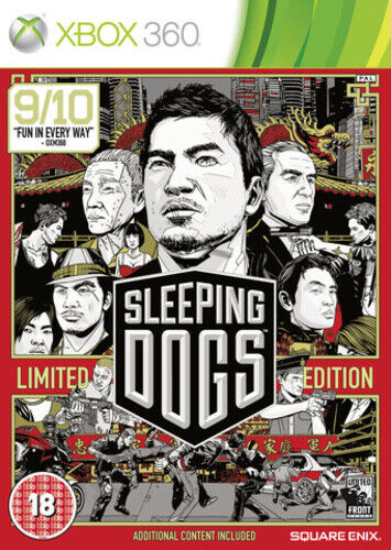 Sleeping Dogs Limited edition Xbox 360