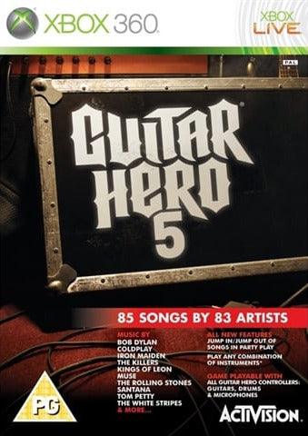 Guitar Hero 5 Xbox 360