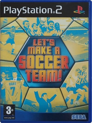 Lets Make A Soccer Team PlayStation 2