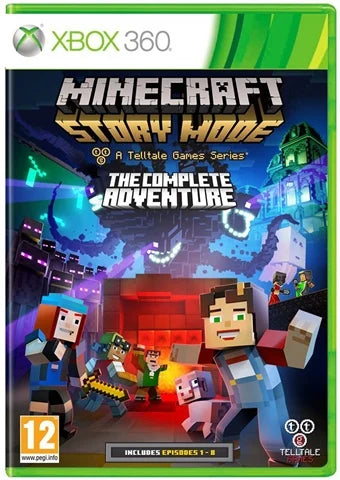 Minecraft Story Mode Complete Adventure Ep 1-8 Xbox360