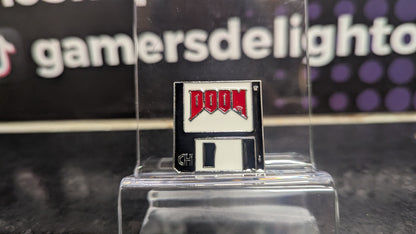 Doom pin badge