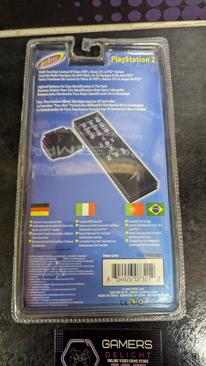 Playstation 2 Lighted dvd Remote (Third party)