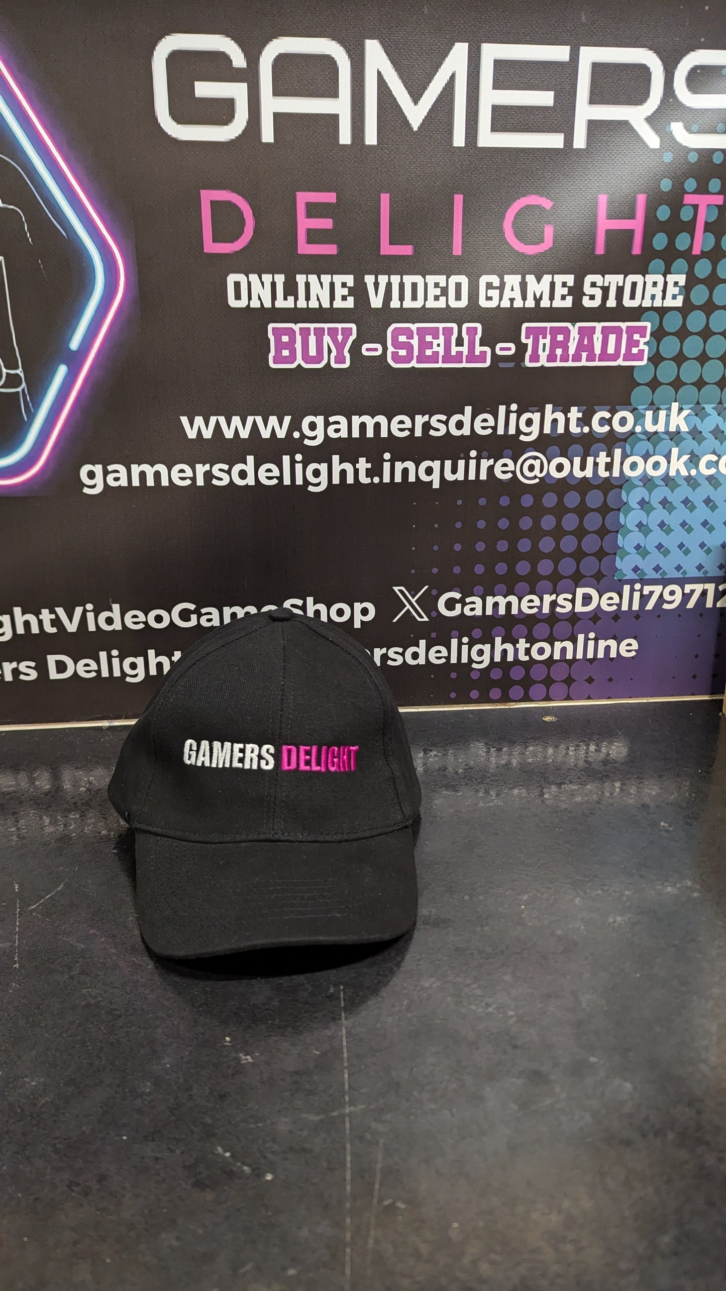 Gamers Delight Embroidered Cap