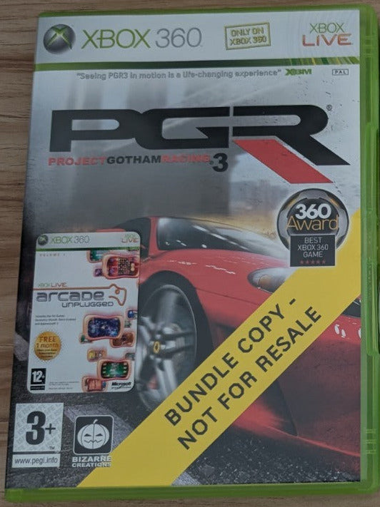 Project Gotham Racing 3 [Not for Resale] Xbox 360
