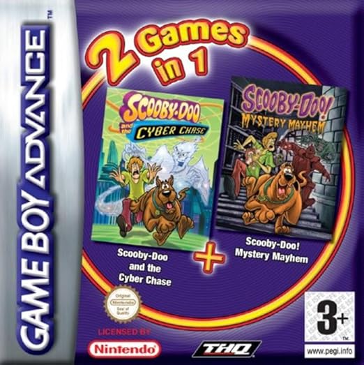 Scooby Doo Cyber Chase And Mystery Mayhem Gameboy Advance