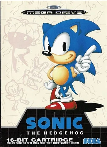 Sonic The Hedgehog Sega Mega Drive