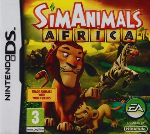 Sims Animals Africa Nintendo DS