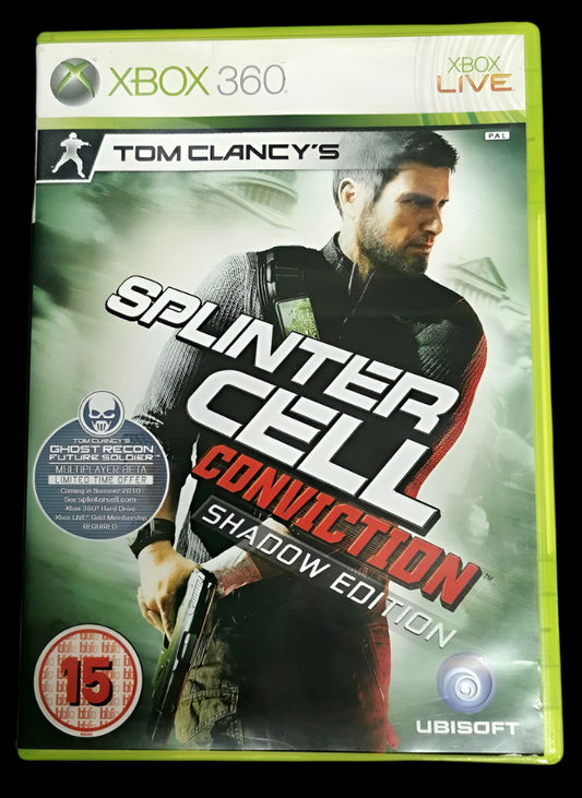 Splinter Cell Conviction Shadow Edition Xbox 360