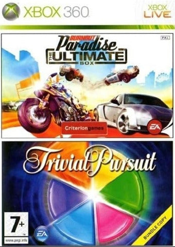 Trivial Pursuit/Burnout Paradise Ultimate Double Pack Xbox 360