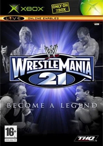 WWE Wrestlemania 21 Xbox original