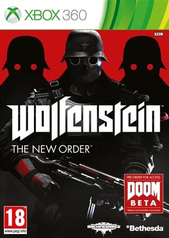 Wolfenstein The New Order 4 Disc Xbox 360