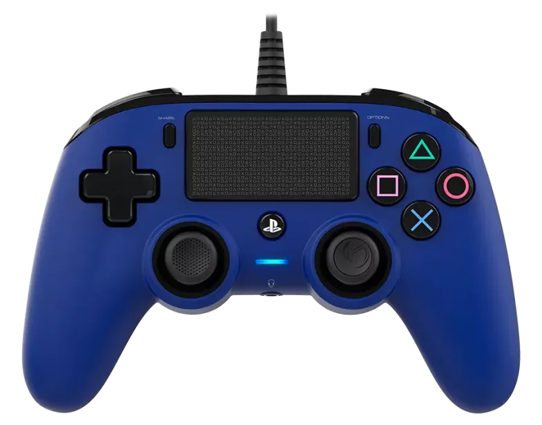 Nacon Wired Compact ps4 Controller in Blue