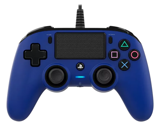 Nacon Wired Compact ps4 Controller in Blue