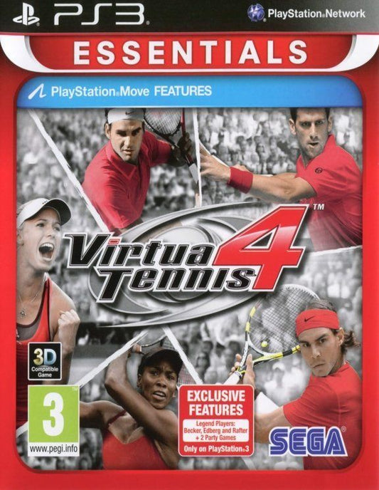 Virtua Tennis 4 [Essentials] PlayStation 3