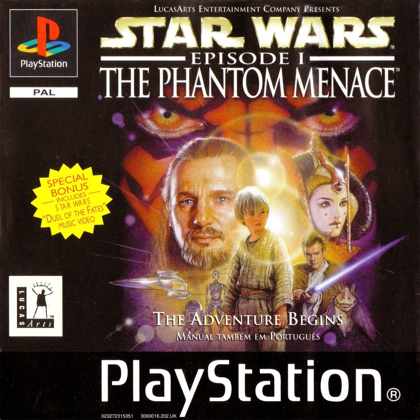 Star Wars Episode I The Phantom Menace PlayStation 1